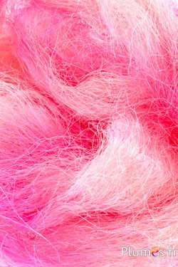 Fibre di sisal - 50 g - rosa tenue-rosa
